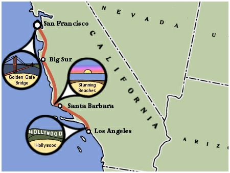 Teen Treks summer camp California Coast trek bicycles from San Francisco to Los Angeles